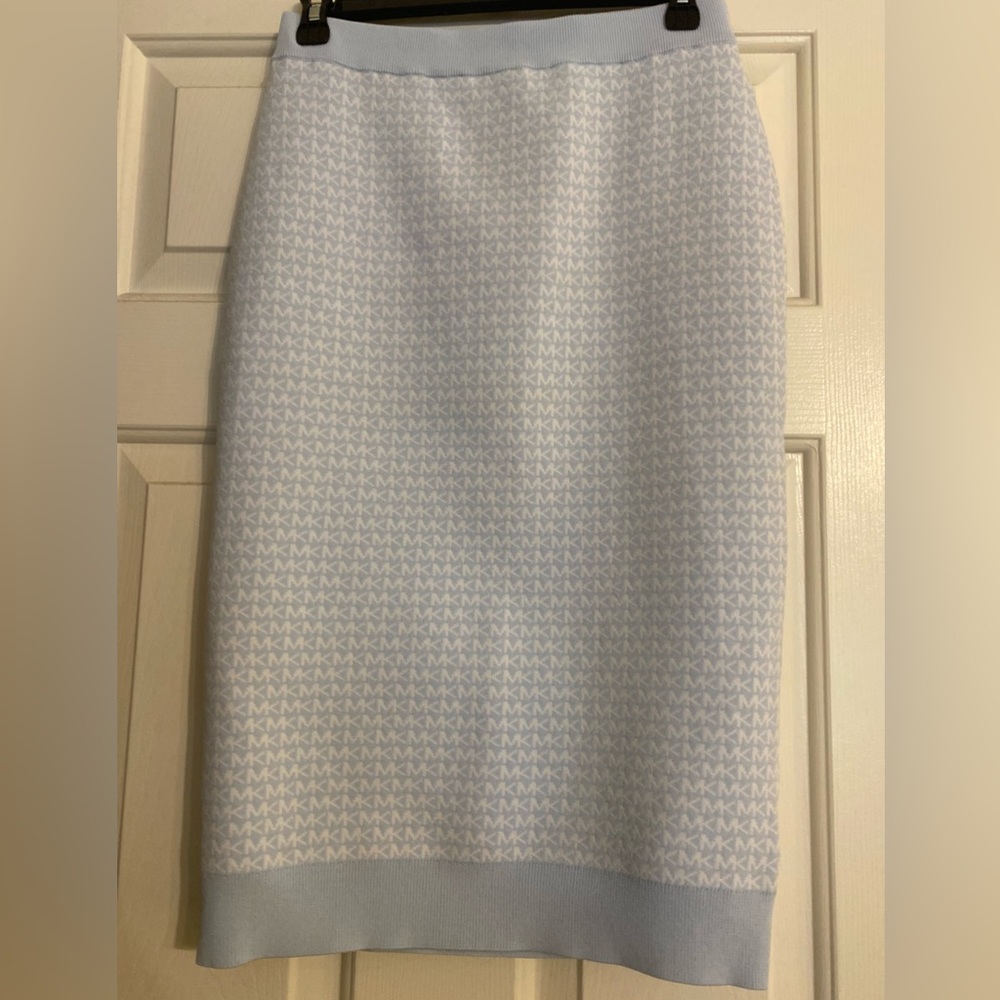 Michael Kors mini MK logo skirt, size S